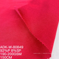 2021 Tissu textile Fabric de pantalon tissé en polyester à serre-serre et à bengaline élastique pour femmes Leggings